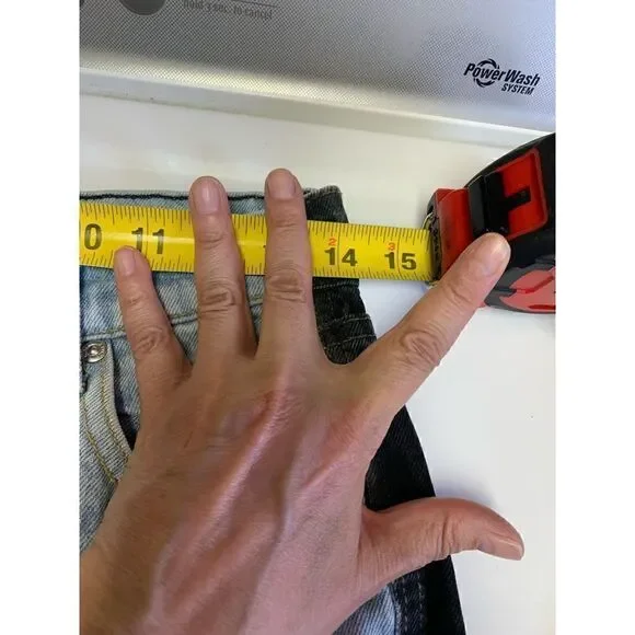 Revice Bicolor Blue Black Jeans Size 27 - Picture 11 of 14